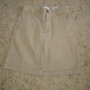 Boys Old Navy Built in Flex sz 10 khaki shorts